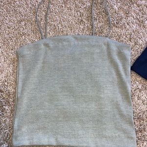 Green American Eagle crop top !!